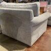 Light Neutral Grey Armchair & Ottoman