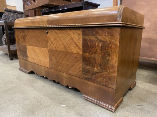 LANE Vintage Solid Cedar Chest w/ Key