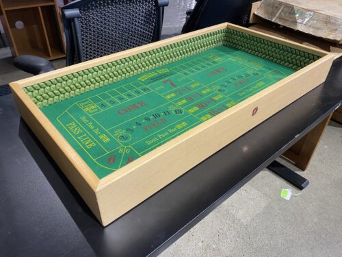 CRESTLINE Nevada Dice 1960's Craps Tabletop Game