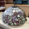 Tiffany Style Purple Floral Chandelier