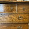 Vintage Tallboy Dresser w/ Fancy Handles & Locking Hardware