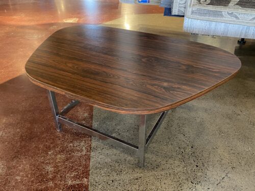 Sturdy Low Metal Frame Coffee Table
