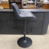 YOUNIKE Modern Leather Swivel Barstools (Set of 4)