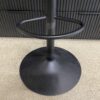YOUNIKE Modern Leather Swivel Barstools (Set of 4)