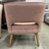 WORLD MARKET MCM Tyley Pink Upholstered Accent Chair