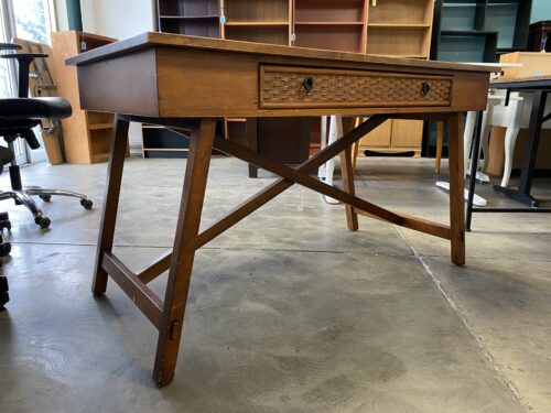 Vintage Cedar Writing Desk