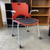 HERMAN MILLER Caper Stackable Red & Black Office Chair