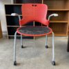 HERMAN MILLER Caper Stackable Red & Black Office Chair