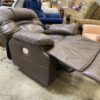 ASHLEY Wurstrow Leather Power Recliner w/ Headrest & Lumbar