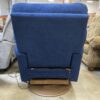 LA-Z-BOY James Dark Blue Swivel Rocking Power Recliner