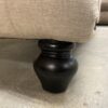 Tufted Chaise Lounge w/ Grey Lining