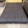 Dark Blue Tufted Futon w/ Accent Pillows