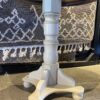 Refined Country Rustic 2-Tone Pedestal Table