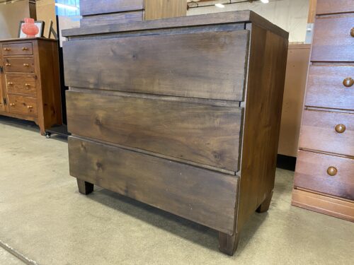 WORLD MARKET 3-Drawer Modern Wooden Dresser