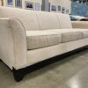 PACIFIC FURNITURE Cream 3-Seat Sofa