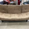 Brown Adjustable Futon w/ Metal base