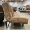 Brown Adjustable Futon w/ Metal base