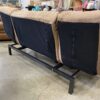 Brown Adjustable Futon w/ Metal base