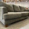ASHLEY Sage Green Textured Weave 3-Seat Sofa