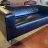 Sleek Minimal Black Apartment Sofa