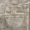 Antique Rare 1852 District Map of Ville de Paris