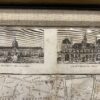 Antique Rare 1852 District Map of Ville de Paris