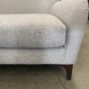 Greige Woven Curved Back Sofa