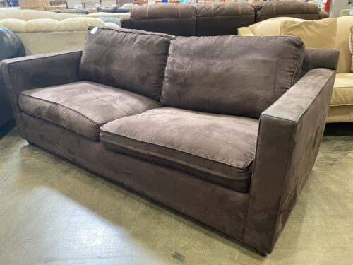 Dark Brown Micro Velvet Sofa