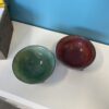 Chinese Dragon Soapstone Bowls with Box  (Set of 2)