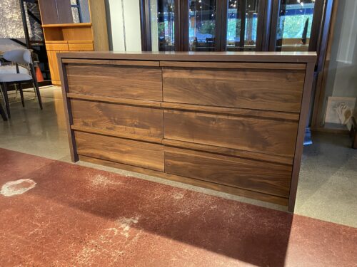Rustic Double Six Drawer Dresser