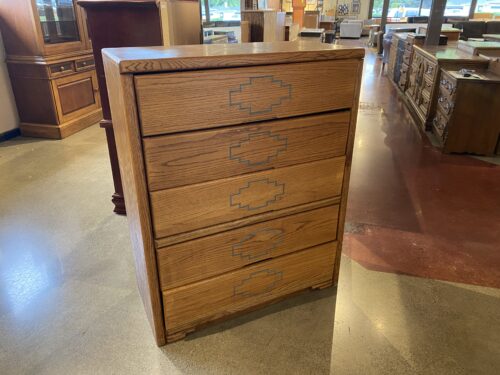 ABC FURNITURE Southwest Style Five Drawer Dresser