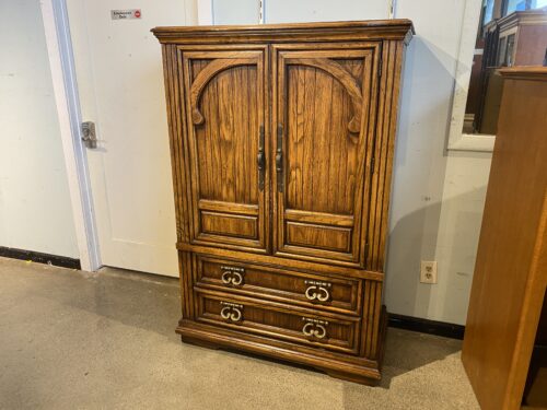 Vintage Four Drawer Armoire