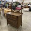 Antique Oak Dresser with Mirror
