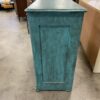 Vintage Green Dresser with Floral Detail