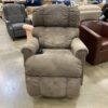 Brown Plush Recliner