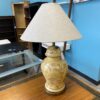 Vintage Ceramic Floral Table Lamp