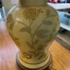 Vintage Ceramic Floral Table Lamp