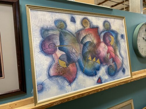 Framed Abstract Art Print