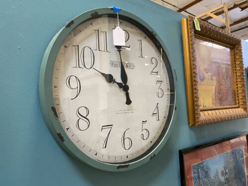 FIRST TIME & CO.  Wall Clock