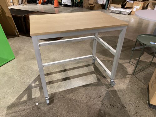 Three Sided Rolling Prep Table