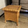 Bohemian Chic Rattan Square End Table