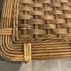 Bohemian Chic Rattan Square End Table
