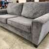 ASHLEY  Charcoal Grey Chenille Sofa