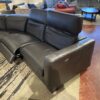 CHATEAU D'AX Made in Italy Double Recliner Sectional Couch