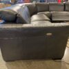 CHATEAU D'AX Made in Italy Double Recliner Sectional Couch
