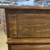 Floral Carved Five Drawer Tallboy Dresser