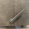 ASHLEY Smoke Grey Manual Rocking Recliner with Contrast Stitching