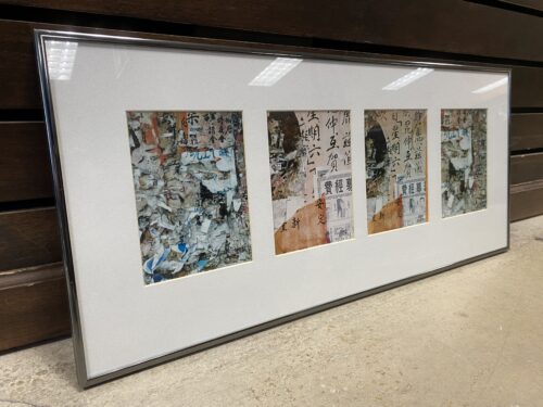 "Chinese Twins" Framed David Pollard Collage Photography