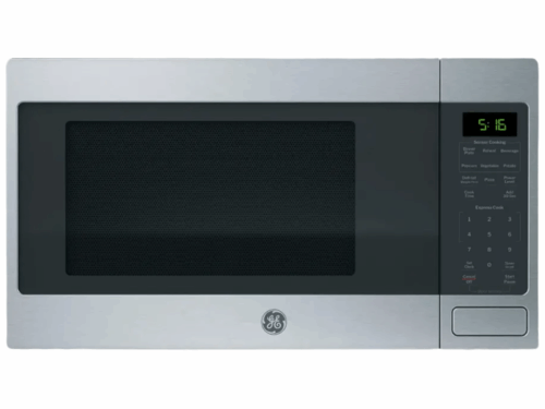 GE Open Box 1.6 cu ft. Stainless Steel Countertop Microwave Model #GST16S1WSS