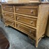 LEXINGTON Wicker Henry Link 6-Drawer Dresser